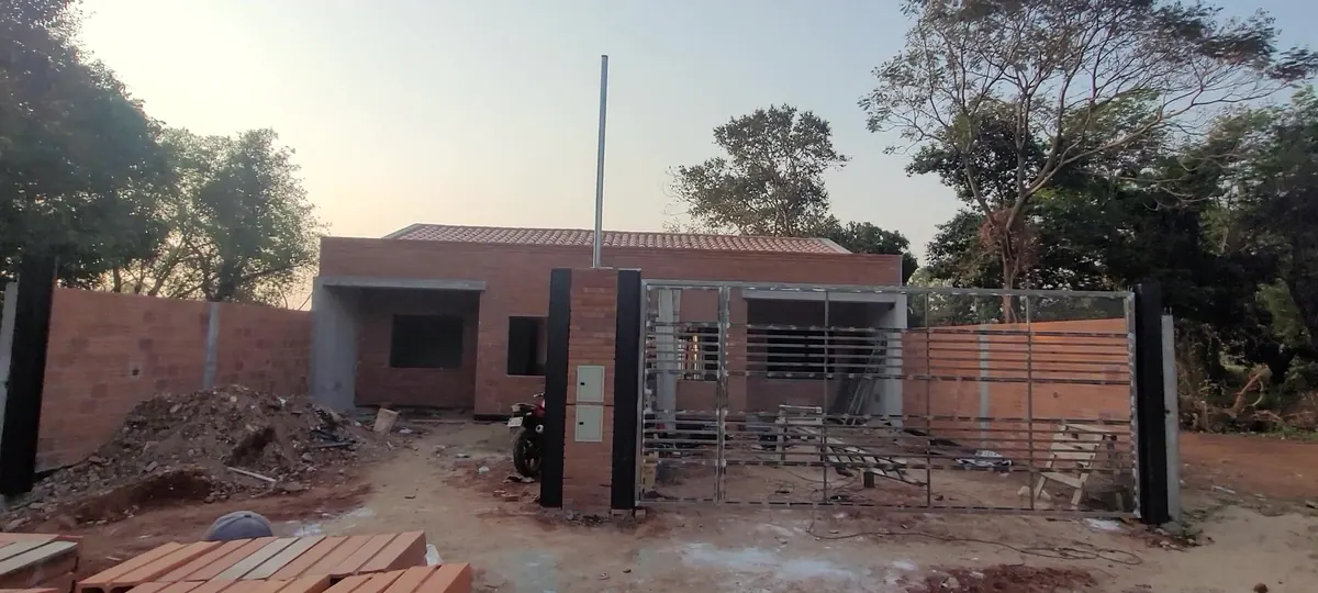 Dúplex con techo terminado