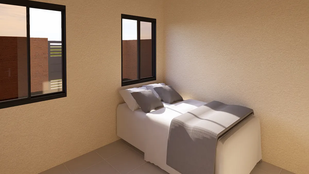 Dormitorio · Modelo 001 (render)