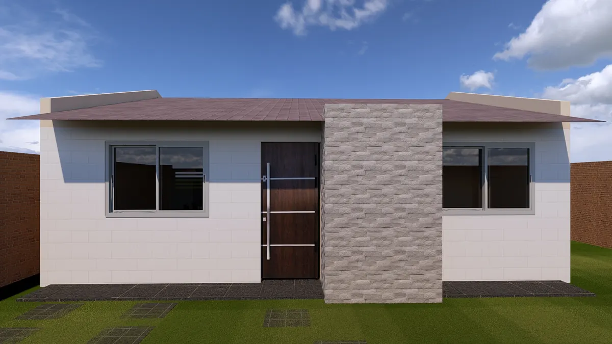 Fachada · Modelo 002 (render)