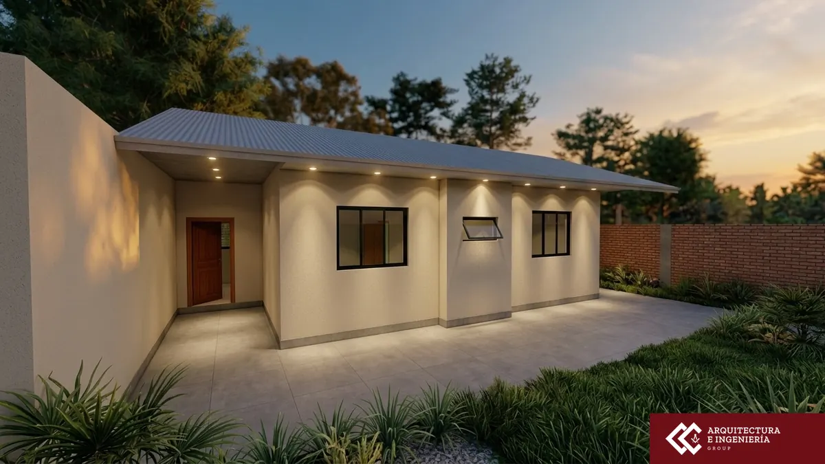 Vista lateral · Modelo 003 (render)