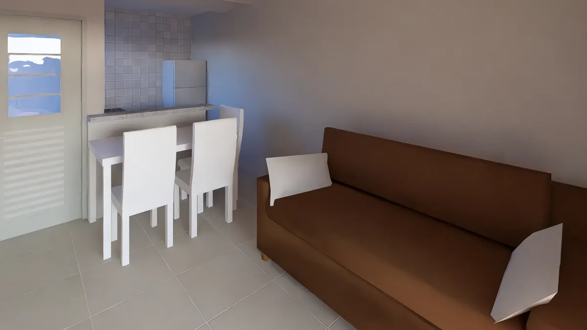 Sala y comedor · Modelo 004 (render)
