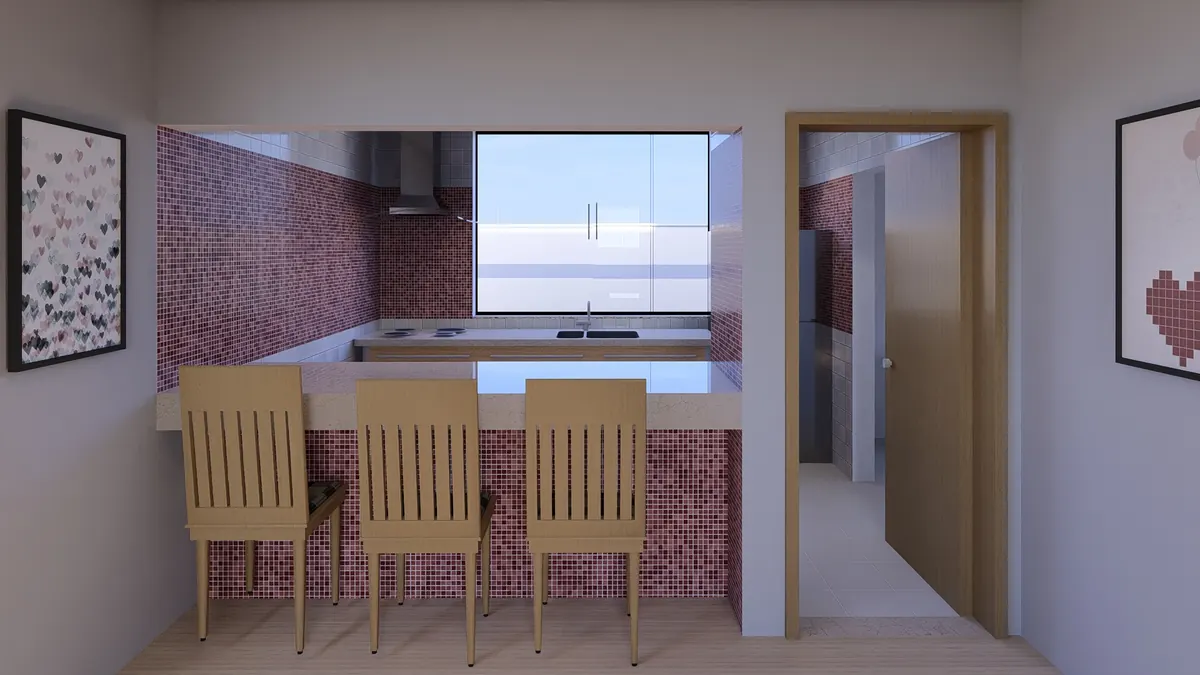 Cocina · Modelo 010 (render)