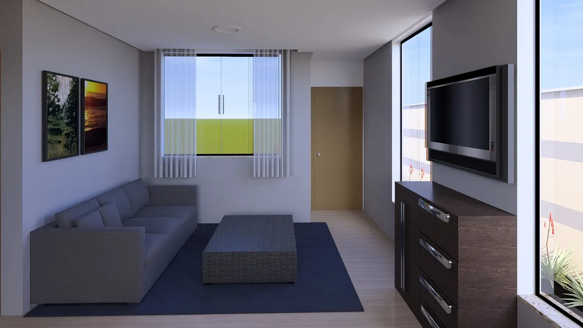 Sala · Modelo 010 (render)