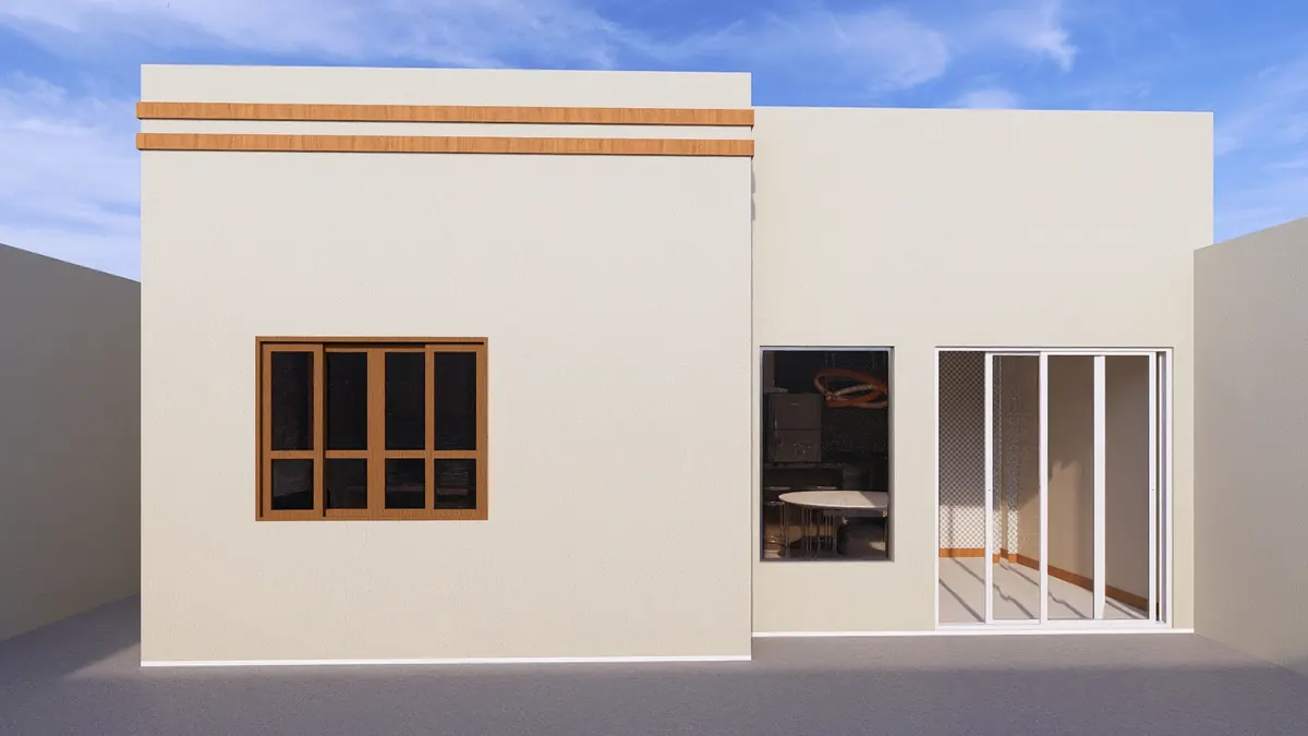 Vista lateral · Modelo 011 (render)