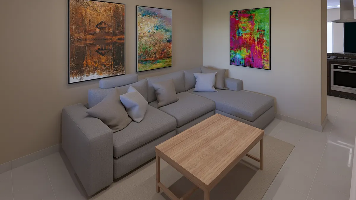 Sala · Modelo 011 (render)