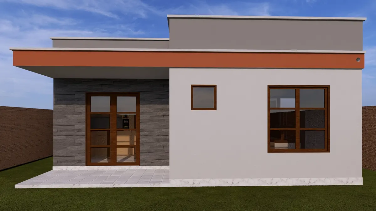 Vista lateral · Modelo 012 (render)